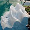 Pulcykp Silk Belly Dance Fan Dance Silk Veils Left+Right Colors 180 * 90 Cm FS102 280x90cm 1 Pair view 3