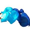 Pulcykp Belly Dance Fan Handmade Dyed Silk Dance Fan Belly Dancing 1 Pair Silk Fans Color15-tw Real silk-250x90cm view 4