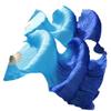 Pulcykp Silk Belly Dance Fans Handmade Hand Dyed Natural Silk 1Pair Belly Dance Fans 120/150/180 * 90Cm Dance Props as picture7 S view 1