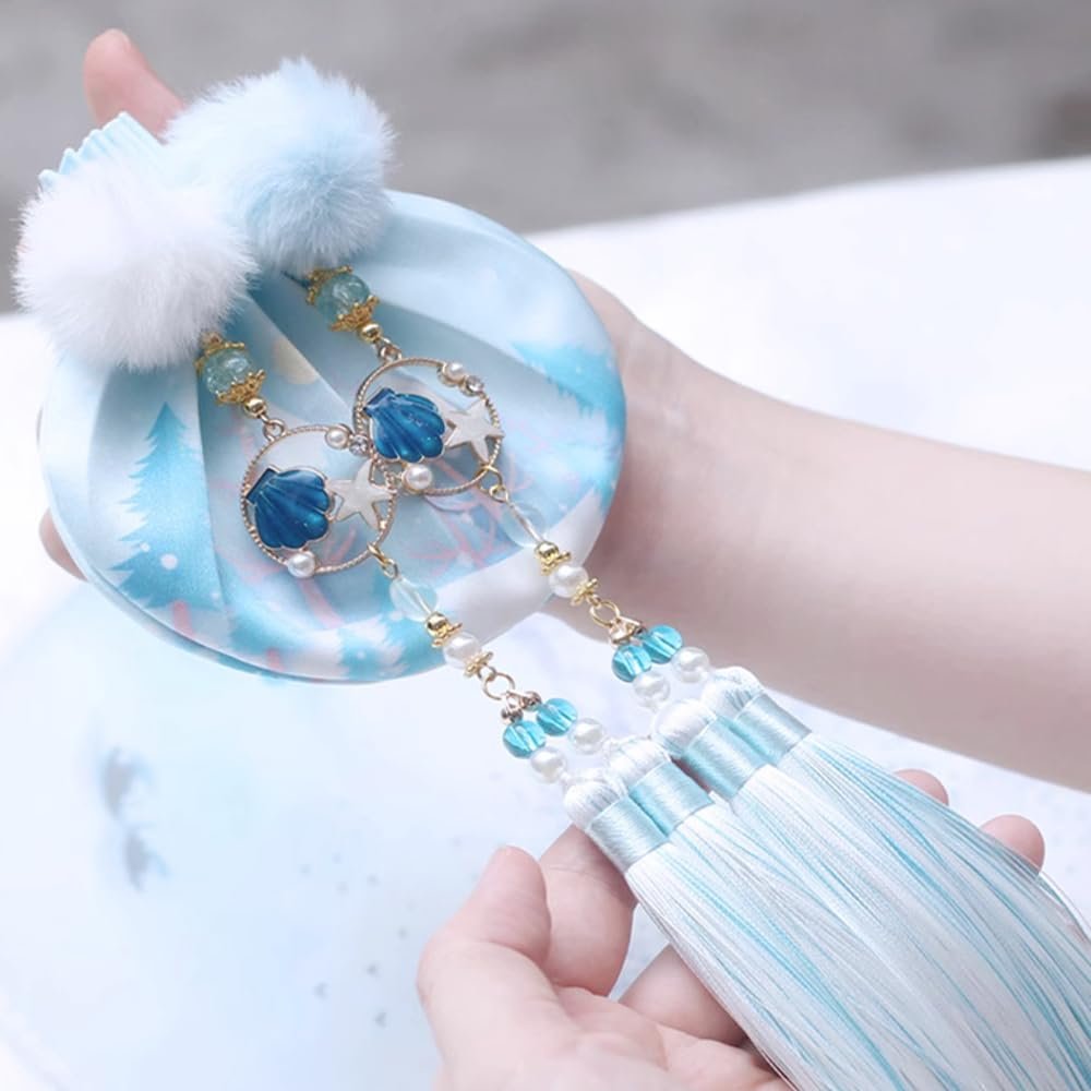 10cm Antique Carry on Sachet Pendant Waist with Hanfu Purse Tassel Car Accessories