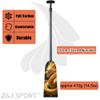 Z&J SPORT Adjustable Dragon Boat Paddle Graphic Blade, IDBF Approved Full Carbon Fiber for Dragon Boat Race (DGN9) view 3