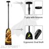 Z&J SPORT Adjustable Dragon Boat Paddle Graphic Blade, IDBF Approved Full Carbon Fiber for Dragon Boat Race (DGN9) view 4