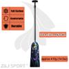 Z&J SPORT Adjustable Dragon Boat Paddle, IDBF Approved Carbon Fiber Paddle, Dragon Graphic Paddle with Adjuster for Dragon Boat Race with Adjustable T Handle (DGN3) view 3
