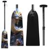 Z&J SPORT Adjustable Dragon Boat Paddle, IDBF Approved Carbon Fiber Paddle, Dragon Graphic Paddle with Adjuster for Dragon Boat Race with Adjustable T Handle (DGN10)