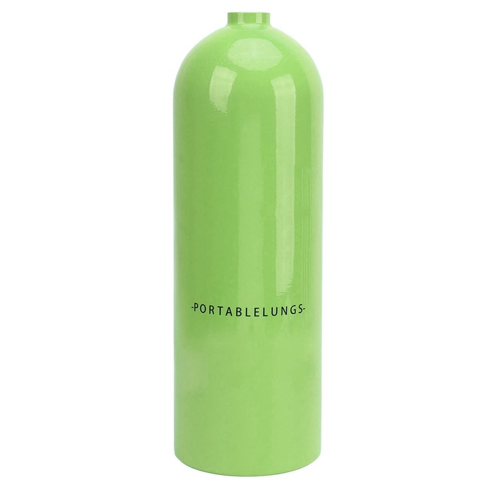 Haofy 4L Diving, Diving Equipment Diving Large Capacity Aviation Aluminum for Diving Sightseeing (Green)