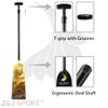 Z&J SPORT Adjustable Dragon Boat Paddle, IDBF Approved Carbon Fiber Paddle, Dragon Graphic Paddle with Adjuster for Dragon Boat Race with Adjustable T Handle (DGN6) view 4