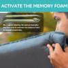 Clostnature Self Inflating Sleeping Pad for Camping - 1.5/2/3 inch Camping Pad, Lightweight Inflatable Sleeping Mat for Backpacking, Compact Ultralight Foam Air Mattress for Tent, Hammock view 3