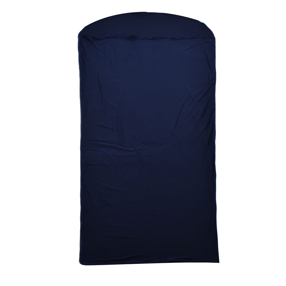 QANYEGN Slee Bag Liner, Backpacking Hiking Cam Coon Liner, Waterproof Lightweight Cam Slee Bag for Outdoor(Purplish blue)