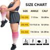 LOUSGUTA Open Toe Plus Size Compression Socks for Women & Men 15-20 mmhg Toeless Wide Calf Compression Support Knee Socks view 3