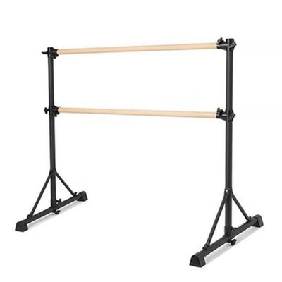 Ballet Barre Double Layer Ballet Barre for Children and Adults, Portable Leg Pressure Training Rod, Adjustable Height and Easy Installation (Size : 1.5M/4.92FT)