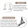 Ballet Barre Double Layer Ballet Barre for Children and Adults, Portable Leg Pressure Training Rod, Adjustable Height and Easy Installation (Size : 1.5M/4.92FT) view 4