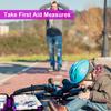 Small-Campact First-Aid Kit-Refill Supplies-Basic Emergency-Essentials - 300PCS Home Essentials Emergency Accident Kits for Businesses Workplace Outside Travel Purple 1st Aid view 4