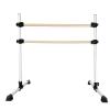 Ballet Barre Portable Aluminum Alloy Double Layer Ballet Barre, Adult and Children's Leg Pressure Training Pole Can Be Adjusted in Height at Will view 1
