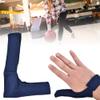 UPQRSG Bowling Thumb Saver, Polyurethane Fibre Strong Robust Thumb Saver, Reversible Soft Breathable Lightweight Bowling Gloves Right Hand Wrist Support, for Bowling[Blue] view 3