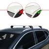 acpar Compatible with MG HS (AS23) 2018-2024 ACE-2 Car Roof Rack Cross Bar Grey Aluminium 2 Bars view 2