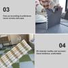 10 Pcs Carpet Interlocking Foam Mats, Cotton Linen Puzzle Play Mat - Perfect for Floor Protection, Garage, Exercise, Yoga, Playroom (12" X 12" - 10 Tiles)(Color:Light Grey) view 4