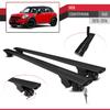 acpar Compatible with Mini Countryman (R60) 2010-2016 Hook Model Car Roof Rack Cross Bar Black Aluminium 2 Bars view 4