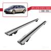 acpar Compatible with Opel Astra J (P09) ST 2010-2015 Hook Model Car Roof Rack Cross Bar Grey Aluminium 2 Bars view 4