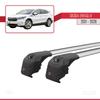 acpar Compatible with Skoda Enyaq 2021-2025 ACE-2 Car Roof Rack Cross Bar Grey Aluminium 2 Bars view 3