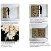 ZYMECH Colorful Wall Contact Paper Leopard Print Texture Papel Tapiz Playroom Easy to Cut (W) 118" X(H) 110" view 4