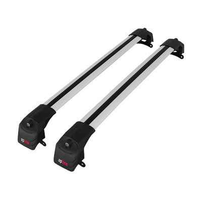 acpar Compatible with Jeep Compass 2017-2025 ACE-2 Car Roof Rack Cross Bar Grey Aluminium 2 Bars