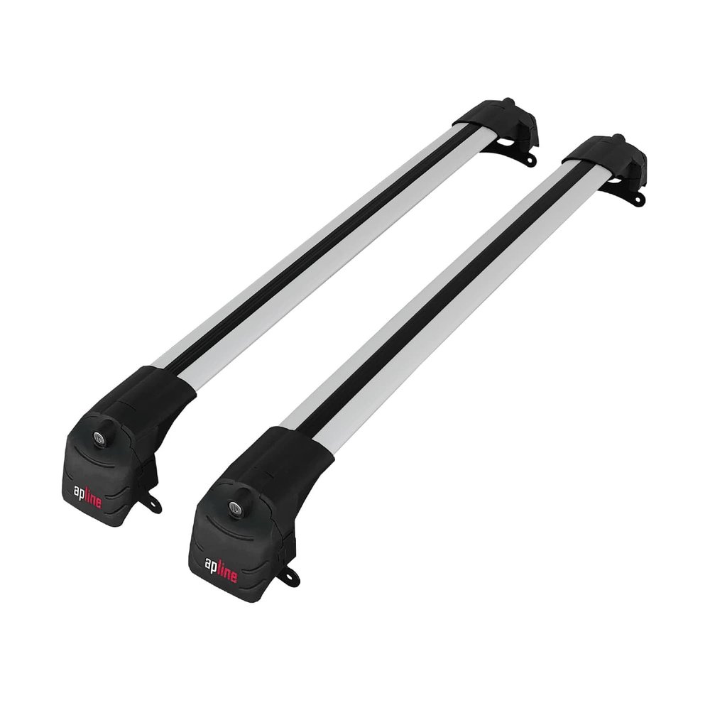 acpar Compatible with Jeep Compass 2017-2025 ACE-2 Car Roof Rack Cross Bar Grey Aluminium 2 Bars