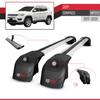 acpar Compatible with Jeep Compass 2017-2025 ACE-2 Car Roof Rack Cross Bar Grey Aluminium 2 Bars view 3