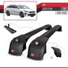 acpar Compatible with Kia Ceed 3 (CD) SW 2019-2025 ACE-2 Car Roof Rack Cross Bar Black Aluminium 2 Bars view 3