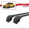 acpar Compatible with Kia XCeed (CD) 2019-2025 ACE-2 Car Roof Rack Cross Bar Black Aluminium 2 Bars view 3