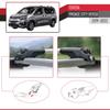 acpar Compatible with Toyota Proace City Verso 2019-2022 ACE-1 Car Roof Rack Cross Bar Grey Aluminium 3 Bars view 4