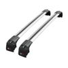 acpar Compatible with Volkswagen T-Cross (C11) 2019-2025 ACE-2 Car Roof Rack Cross Bar Grey Aluminium 2 Bars view 1