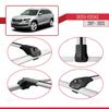 acpar Compatible with Skoda Kodiaq 2017-2023 ACE-1 Car Roof Rack Cross Bar Grey Aluminium 2 Bars view 4
