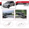 acpar Compatible with Citroen C3 Aircross (A88) 2018-2024 ACE-1 Car Roof Rack Cross Bar Grey Aluminium 2 Bars view 4