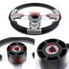UNKOMN Boat Rudder 31.5cm Marine Boat Steering Wheel Non-Directional 3 Spoke Steering Wheel Sports Wheel for Yacht Pontoon Marine Boats Accessories Steering Wheels view 2