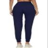 Kcutteyg Womens Joggers with Pockets High Waisted - Soft Lightweight Athletic Workout Pants for Running Gym Fitness Yoga and Casual (Navy Blue9, Small) view 3