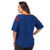 G-III Sports Women's Royal Buffalo Bills Plus Size Linebacker T-Shirt view 2