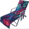 PAREKS Portable Swimming Pool Beach Chair Towel, Pool Beach Sun Lounger Cover Pockets Microfiber Towel Travel Lounge Chair Cover Towels Sunbed Pockets Microfiber Towel Quick Dry Covers (Color : A24) view 1