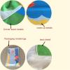Portable Swimming Pool Beach Chair TowelMicrofiber Recliner Towel Cover, Lounger Cover Pockets Microfiber Towel Travel Lounge Chair Cover Towels Sunbed Pockets Microfiber Towel Quick Dry Cover ( Colo view 3
