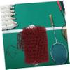 BESPORTBLE 2pcs Compact Badminton Net Volleyball Net for Boys and Girls Outdoor Indoor Sports Portable Replacement for Badminton Volleyball view 2
