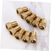 Adapters 10pcs adapters Bike tire Valve Screw adaptador to to Converter French Mouth Pump Valve Zhuanmeizui Suite Camera view 4