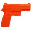 American Safety Props - Non-Functional Solid Polymer Holster Molding Gun Prop - (Natural) - Blaze Orange - U.S.A. Made - Compatible with Sig Sauer P320 M18 view 2