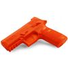 American Safety Props - Non-Functional Solid Polymer Holster Molding Gun Prop - (Natural) - Blaze Orange - U.S.A. Made - Compatible with Sig Sauer P320 M18 view 3