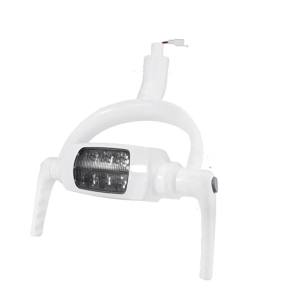 VIBURISH Ceiling-Mounted Dental 6 LED Oral Light Lamp 22mm Head of Light JH-06 with Handle Sensor Control Brightness Adjustment