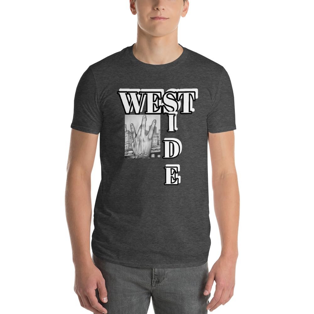 Short-Sleeve rocbred by Cheryl Westside T-Shirt Heather Dark Grey