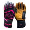 Clutch Sports Apparel Unapologetic Pro Series Batting Gloves, Cabretta Leather, All-Weather Design for Baseball & Softball, Padded Stylish Fit for Adults & Youth (Pink, Medium) view 1