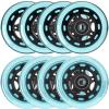 HeyZomm Inline Skate Wheels Outdoor & Indoor Inline Skate Replacement Wheels 85a Roller Hockey Wheels w/Bearings ABEC-9 & Floating Spacers, 64mm 70mm 72mm 76mm 80mm 84mm 90mm Dia, 8-Pack (72mm, Blue) view 1