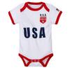 Cnins Toddler Soccer Jersey USA Baby Clothes 12-18 Months Soccer Outfit for Infant Girls (CN-USGG,12-18M) view 2