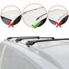 acpar Compatible with Mercedes Vito Tourer (W447) 2014-2025 ACE-1 Car Roof Rack Cross Bar Black Aluminium 3 Bars view 2