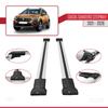 acpar Compatible with Dacia Sandero STEPWAY 2021-2025 Car Roof Rack Cross Bar Fly Model Grey view 3