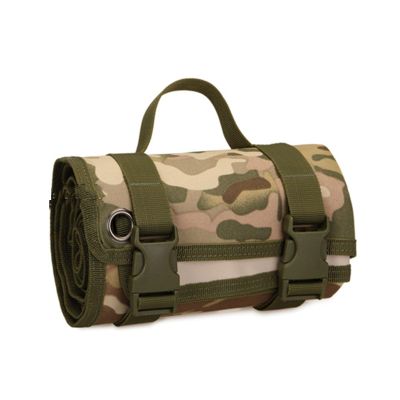 QCHIAN Tactical Shooting Mat, Non-Padded Roll-up Prone Shooter Mats, Shooting Blanket Mat for Shooting Long Distance Prone Competition Hunting Accessories (Color : Camo)